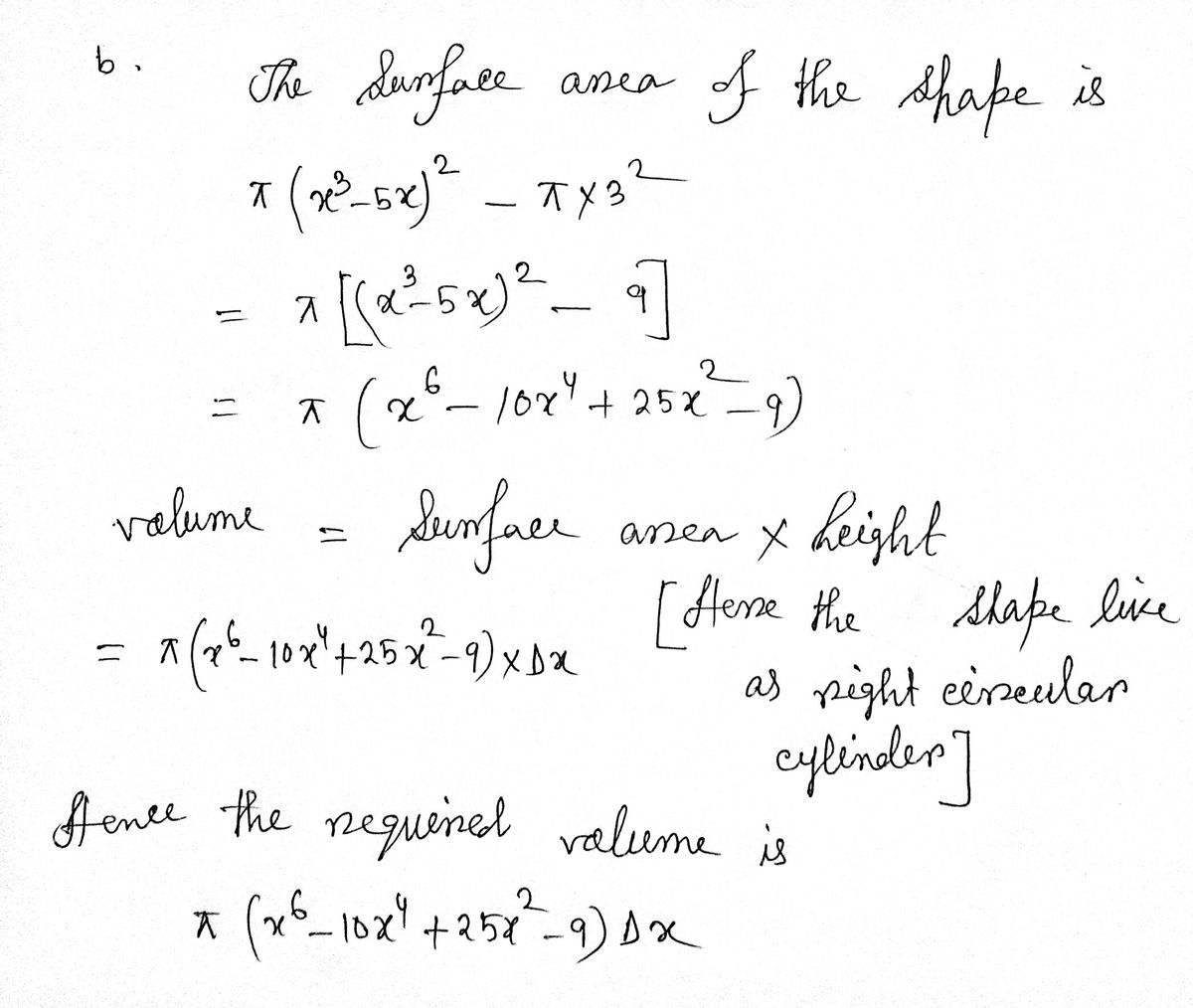 Calculus homework question answer, step 1, image 1